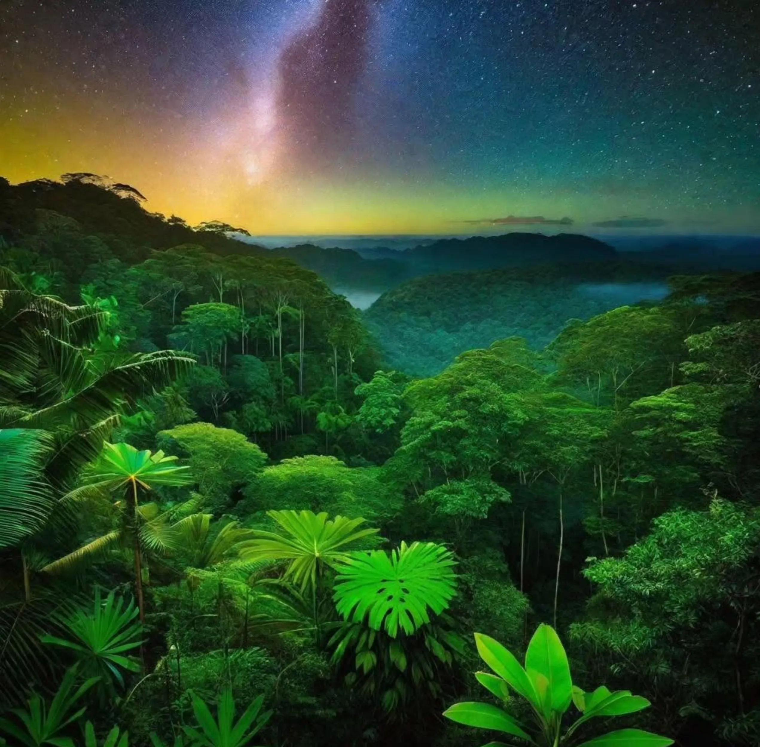 night rainforest walk Australia